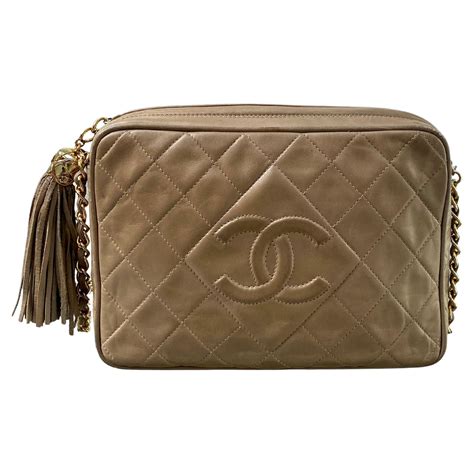 chanel vintage quilted crossbody|Chanel crossbody bag beige.